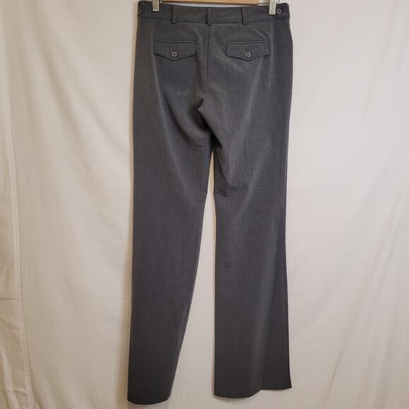 Joe B Benbasset Juniors Gray Flare Pants Size 3 Y2K Bootcut Stretch Office Wear - Picture 4 of 8